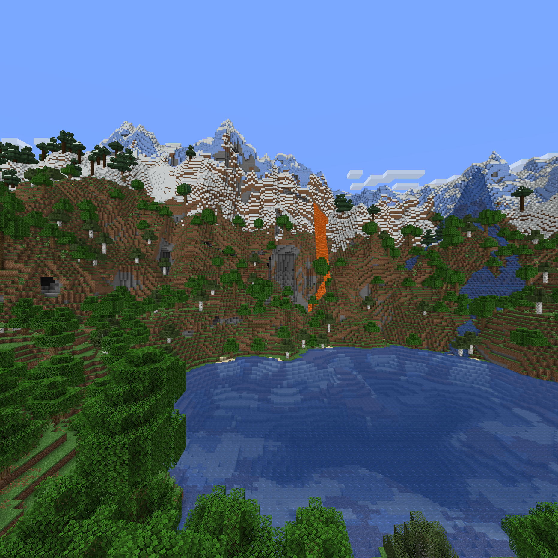 Thumbnail for Mountains Behind a Lake